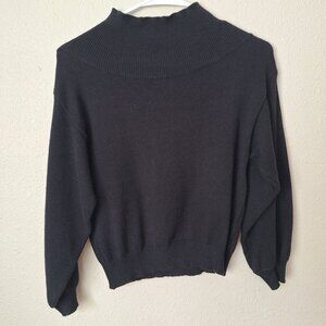 Reserved Vintage Meister Pullover Black Teens 134cm